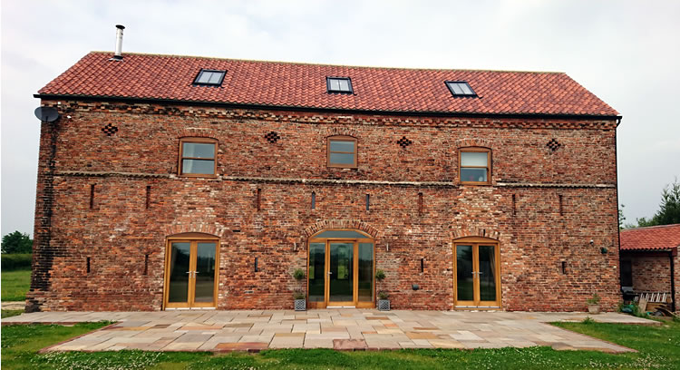 Barn conversion we completed in Moss, near Doncaster, South Yorkshire.