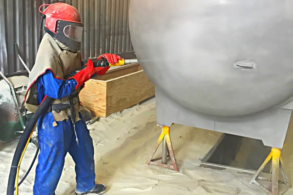 Shot blasting